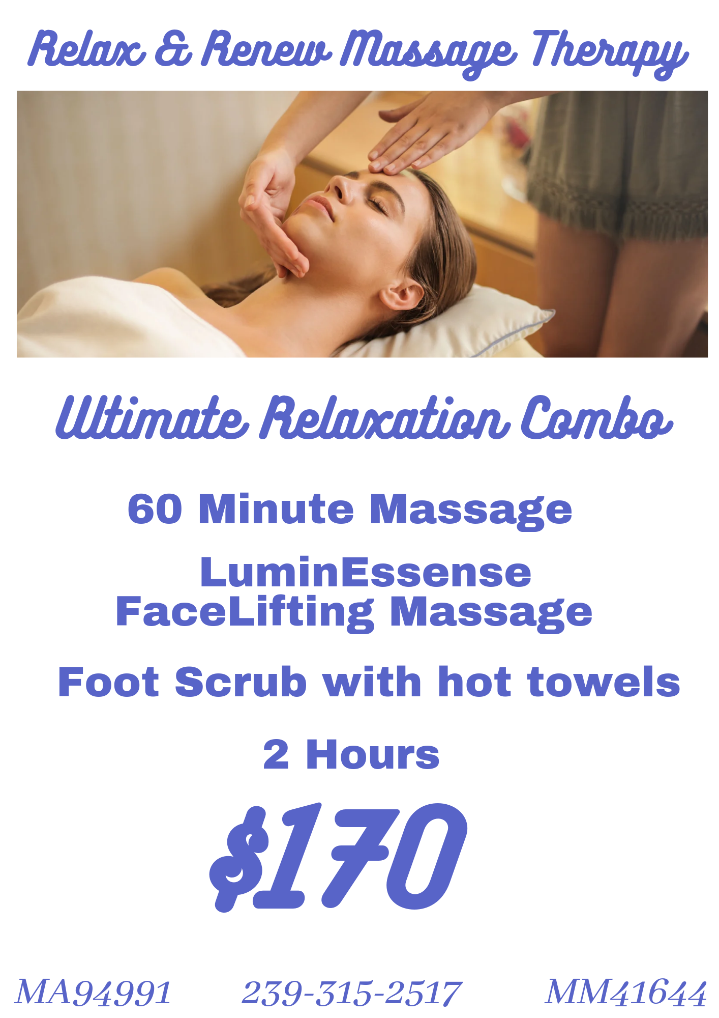 Ultimate Relaxation Combo - Relax & Renew Massage Therapy | Cape Coral